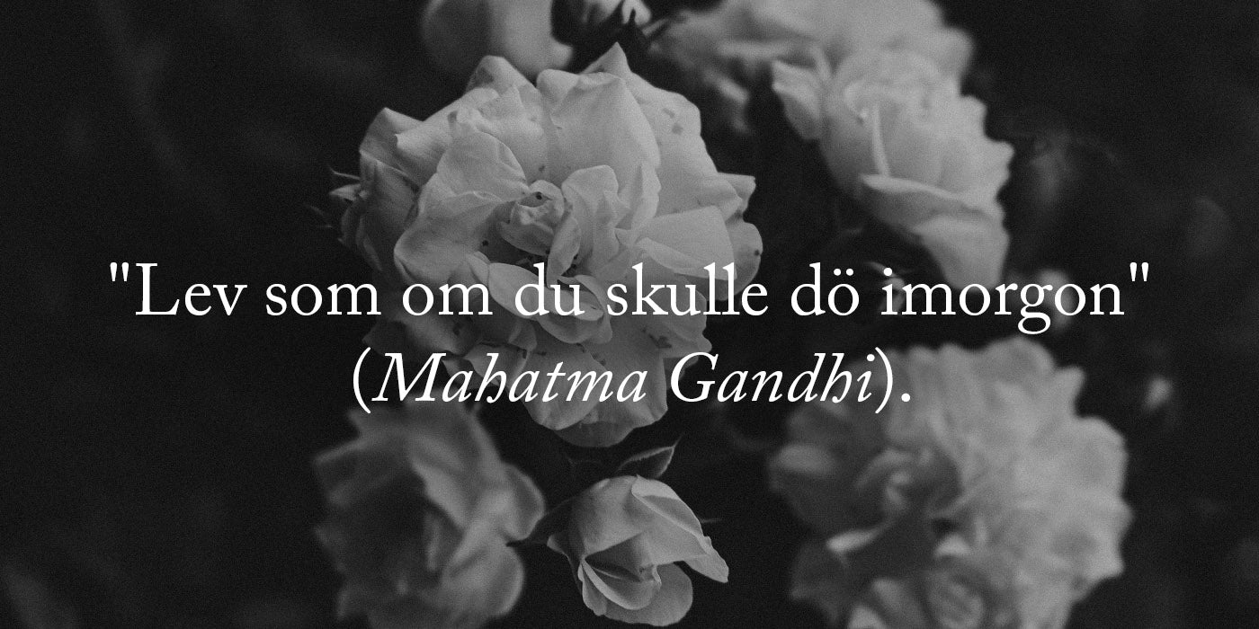 Döden Citat Från Mahatma Gandhi