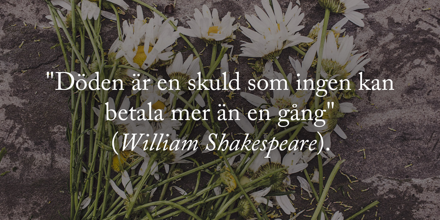 Döden Citat Från William Shakespeare