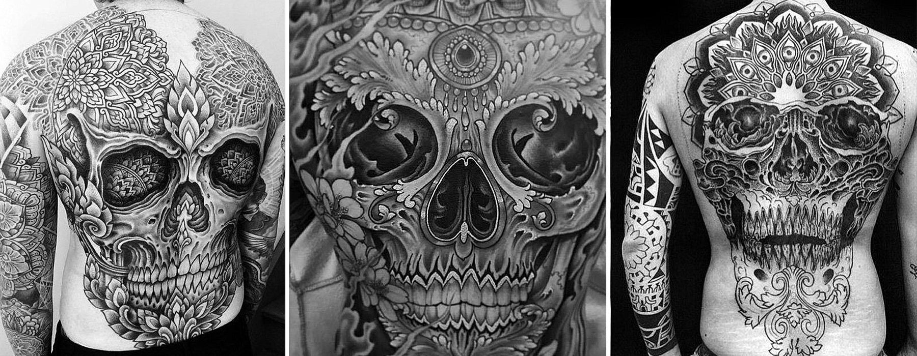 Mexikanska Day Of The Dead Tatueringar