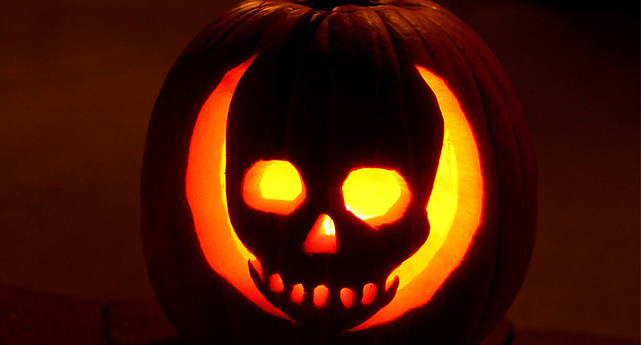Halloween Skull Pumpkin