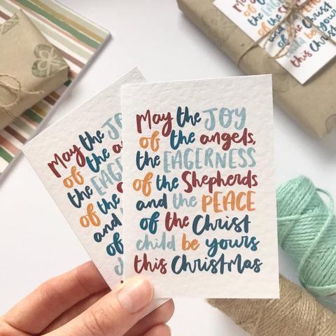 Christmas blessings cards