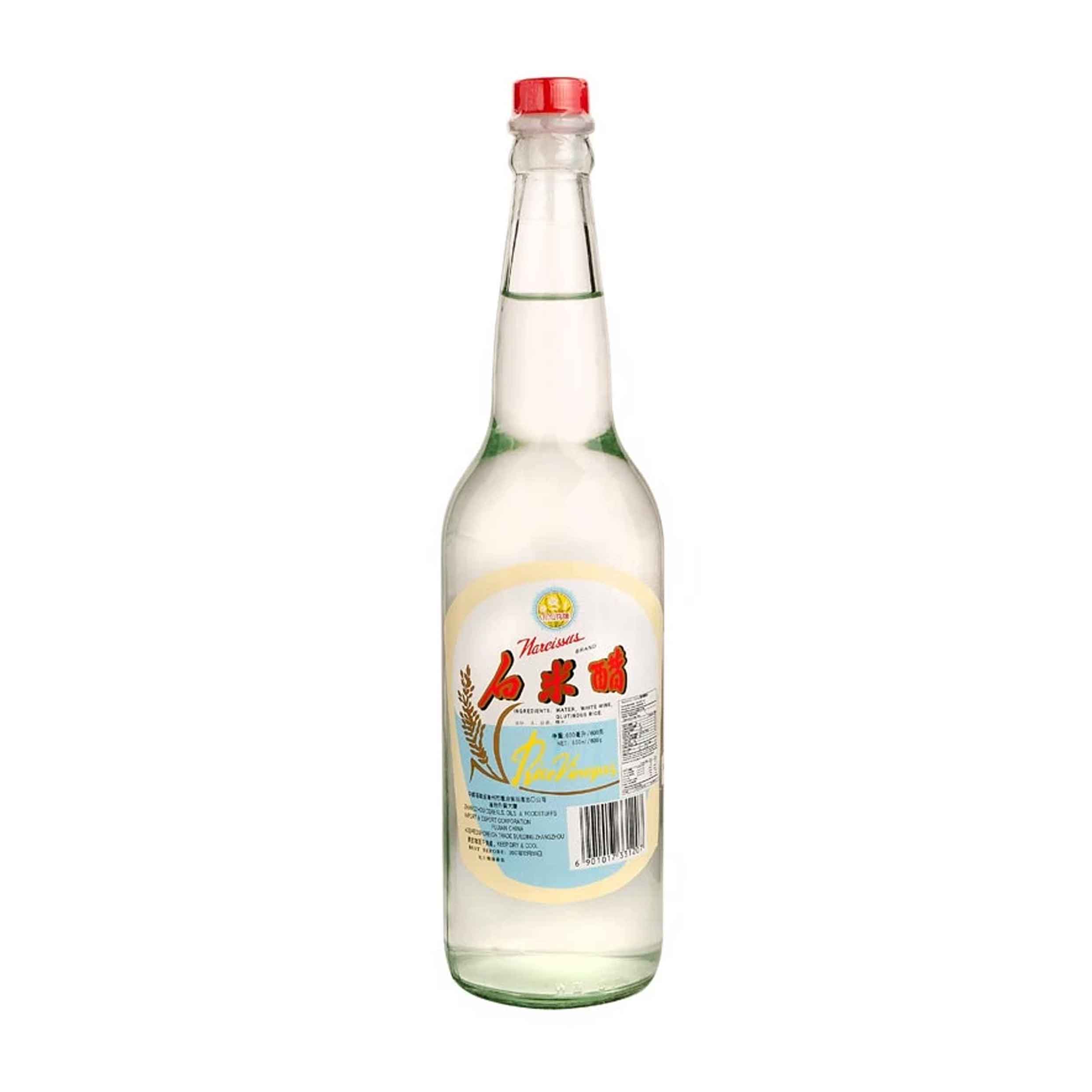 50kg起订minimum Order 50kg Narcissus Rice Vinegar 水仙白米醋 600ml 12瓶 箱 Maonline Sg