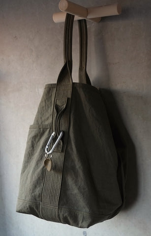 POIRE OLIVE JETMINMIN Japanese made tote bag, one shoulder