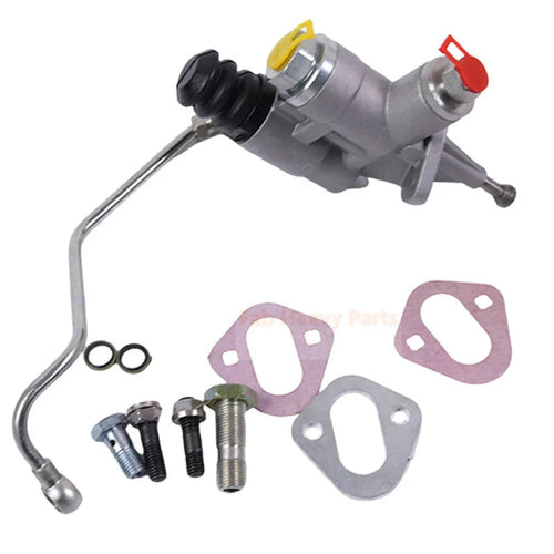 12V Fuel Lift Pump Kit With Line 4988747 3936316 Fits for Cummins Engine 6BT Dodge Ram Pickup Truck 2500 3500 5.9L 1994-1998