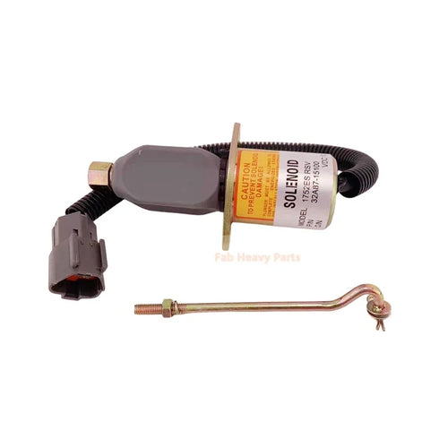 Stop Solenoid Valve SA-4014-12 1752ES RSV KIT KRT Fits for Cummins Mitsubishi, 12V