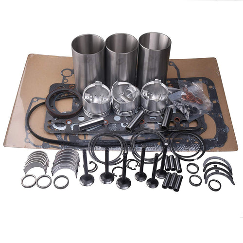 Overhaul Rebuild Kit for Kubota Engine D1463 Tractor GL23 GL25 GL220 GL221 GL240 GT-23 KL23 KL25