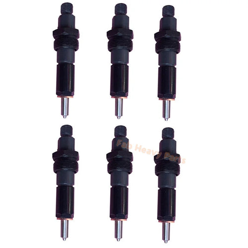 6 PCS Fuel Injector 4991280 Fits for Cummins 6BT 6BTA 6BT5.9-G1 Engine