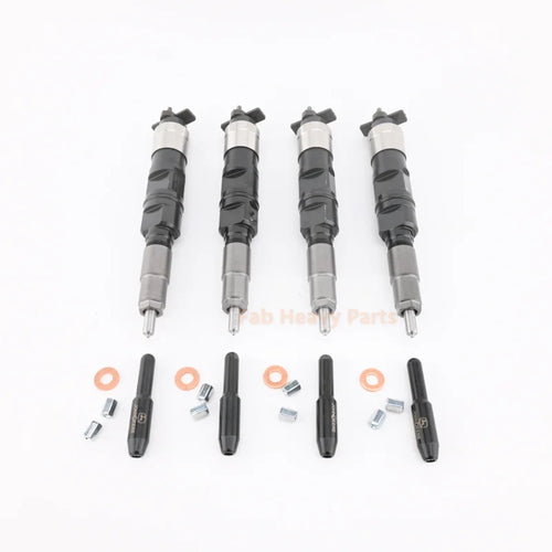 4PCS Fuel Injector RE516540 RE507860 095050-5050 Fits for John Deere 4045 4.5L