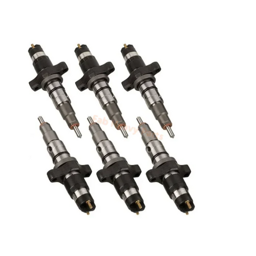 6 PCS Fuel Injector 0445120238 5263316 for Dodge Ram 2500 3500 Fits Cummins 5.9L Diesel Engine