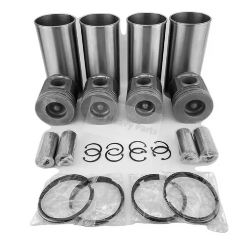 Piston and Liner Kit Fits for Caterpillar CAT Backhoe Engine 3054 3054C 3054E