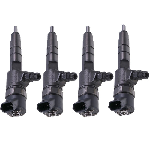 4 PCS Fuel Injector 129A00-53100 0445110463 for Yanmar Engine 4TNV88C 3TNV88C