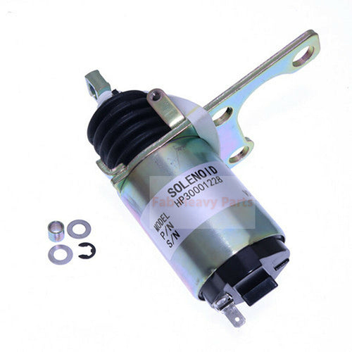 Shutoff Solenoid 139-8247 1398247 Fits for Caterpillar CAT Engine C-9 C9 3126E C7 Excavator 305.5 306 307B 307C 307D 308C