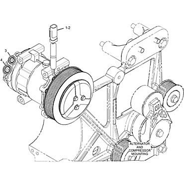 1 Clutch Coil for CAT 372-9295 Compressor New Replacement