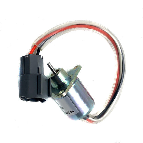 Yanmar Fuel Shutoff Solenoid 1503ES-24S5SUC12S 1503ES24S5SUC12S Stop Solenoid 24V