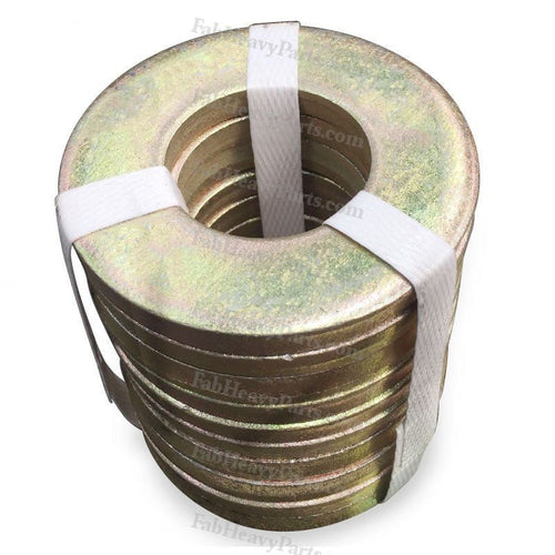 50*90*10mm Steel Large Bucket Shim Washer Spacer Kit for Excavator Loader Digger - Pack of 10