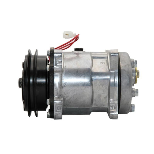 Air Conditioning Compressor 82436934 Fit for Volvo Penta TAD570VE TAD571VE TAD572VE TAD870VE TAD871VE TAD872VE TAD873VE