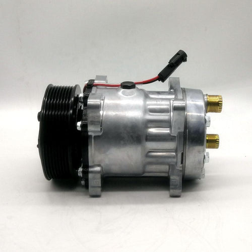 Air Conditioning Compressor 84058795 Fit for Ford New Holland 8PK-119 12V