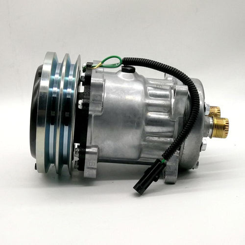Air Conditioning Compressor 86983967R 86983967 Fit for Case Wheel Loader 621C 621D 721B 721C 821B 821C