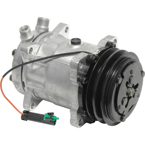 Air Conditioning Compressor VOE85104468 Fit for Volvo Backhoe Loader BL60 BL61 BL70