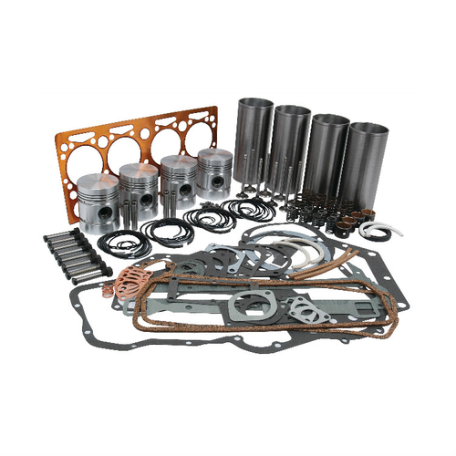 Fits Cummins 4BT 3.9L Engine Overhaul Rebuild Kit Piston Sleeve Full Gasket Bearing and Valve