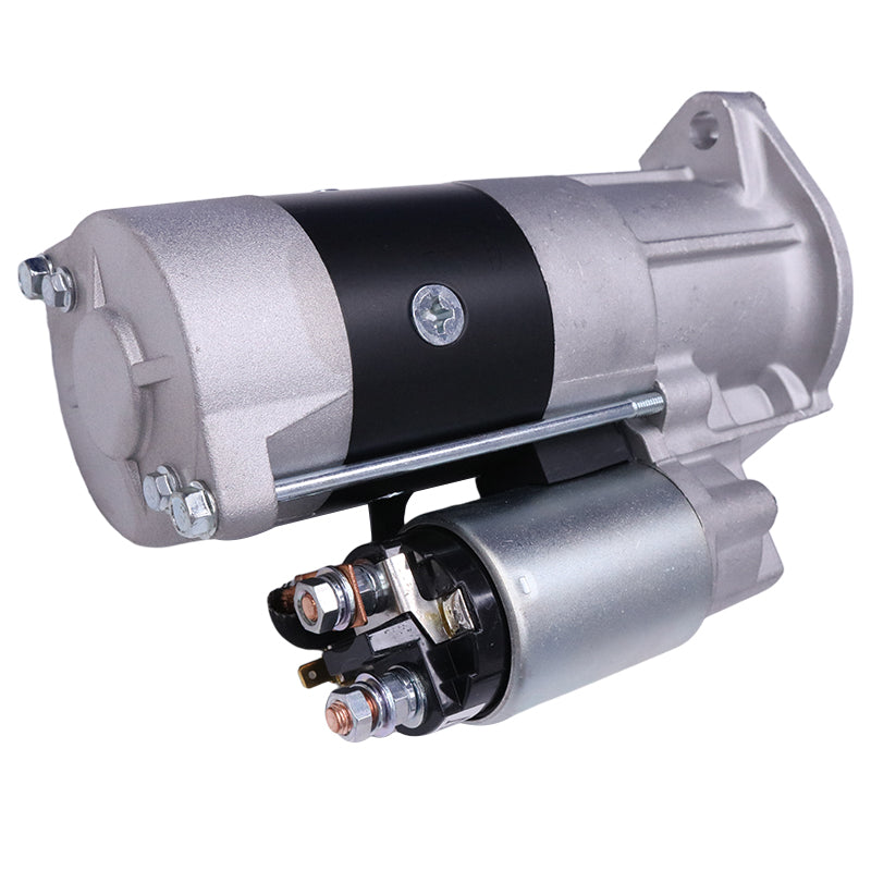 12V 9T Starter Motor 1G772-63010 M8T71671 for Kubota Engine V3300 Tractor  M5040DT M6040DT M7040HD Fits Bobcat S650