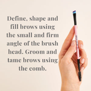 A24 Double Ended Brow Styler Brush