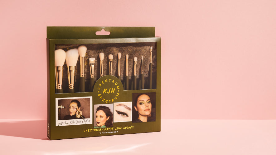 Katie Jane Hughes 11 Piece Makeup Brush Set