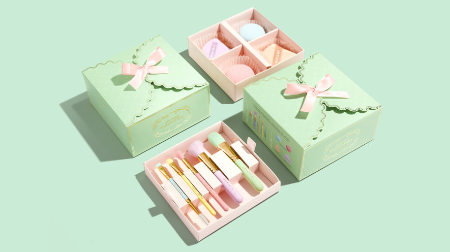Spectrum Patisserie Makeup Brush and sponge Gift Box