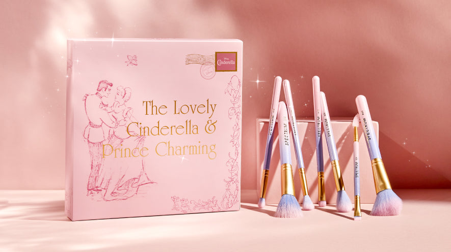Cinderella Transformed by Dreams Makeup Brush Set
