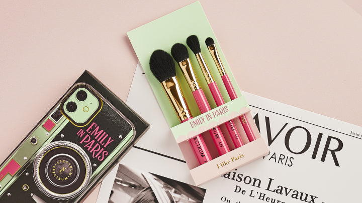 Emily In Paris 4 Piece Brush Set