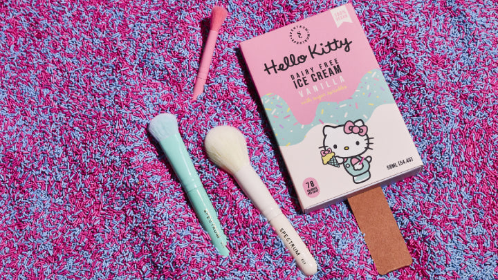 Hello Kitty Ice Cream 3 Piece Midi Brush Set