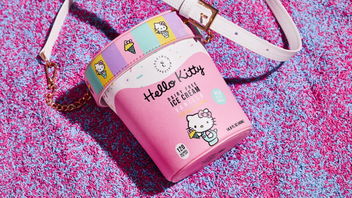 Hello Kitty Ice Cream Tub Makeup Bag