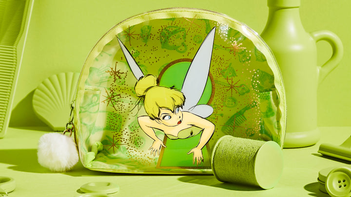 Tinker Bell Keyhole Makeup Bag