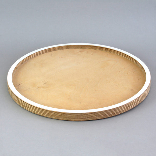 round serving tray