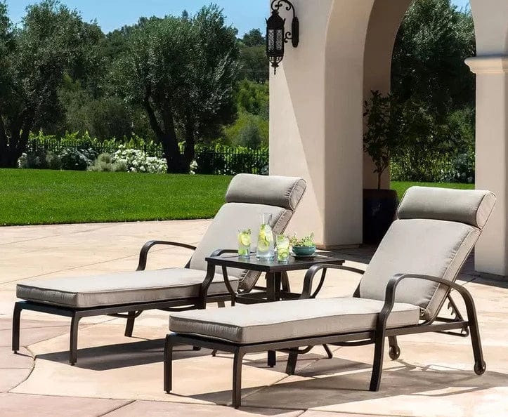 outdoor three piece patio sets