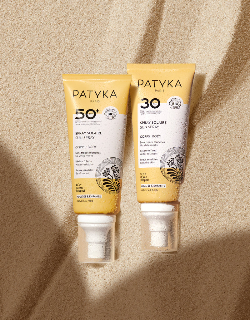 Patyka aurinkosuojavoiteet spf30 ja spf50