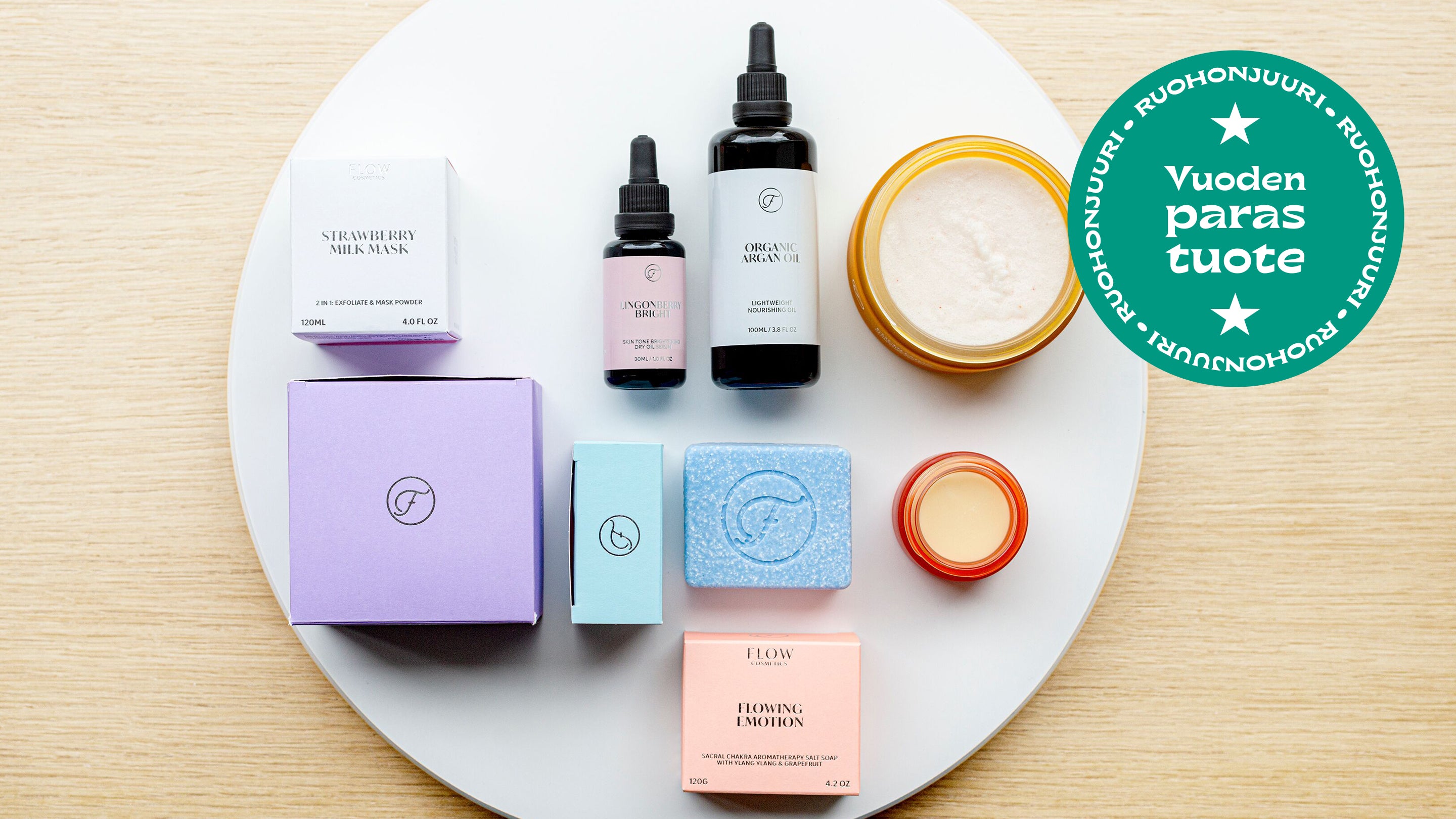 The best Finnish natural cosmetics range of the year: FLOW Cosmetics