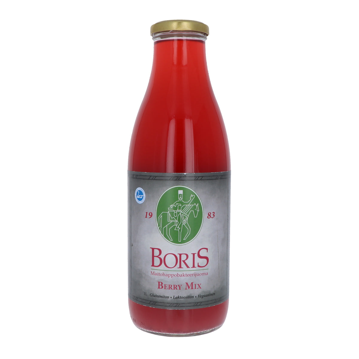 Boris-maitohappobakteerijuoma Berry Mix, 1 L – Ruohonjuuri