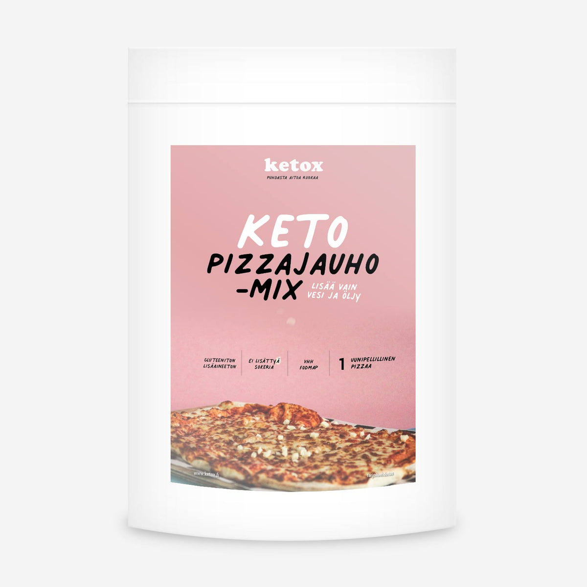 Keto Pizzajauho-mix, 280 g – Ruohonjuuri