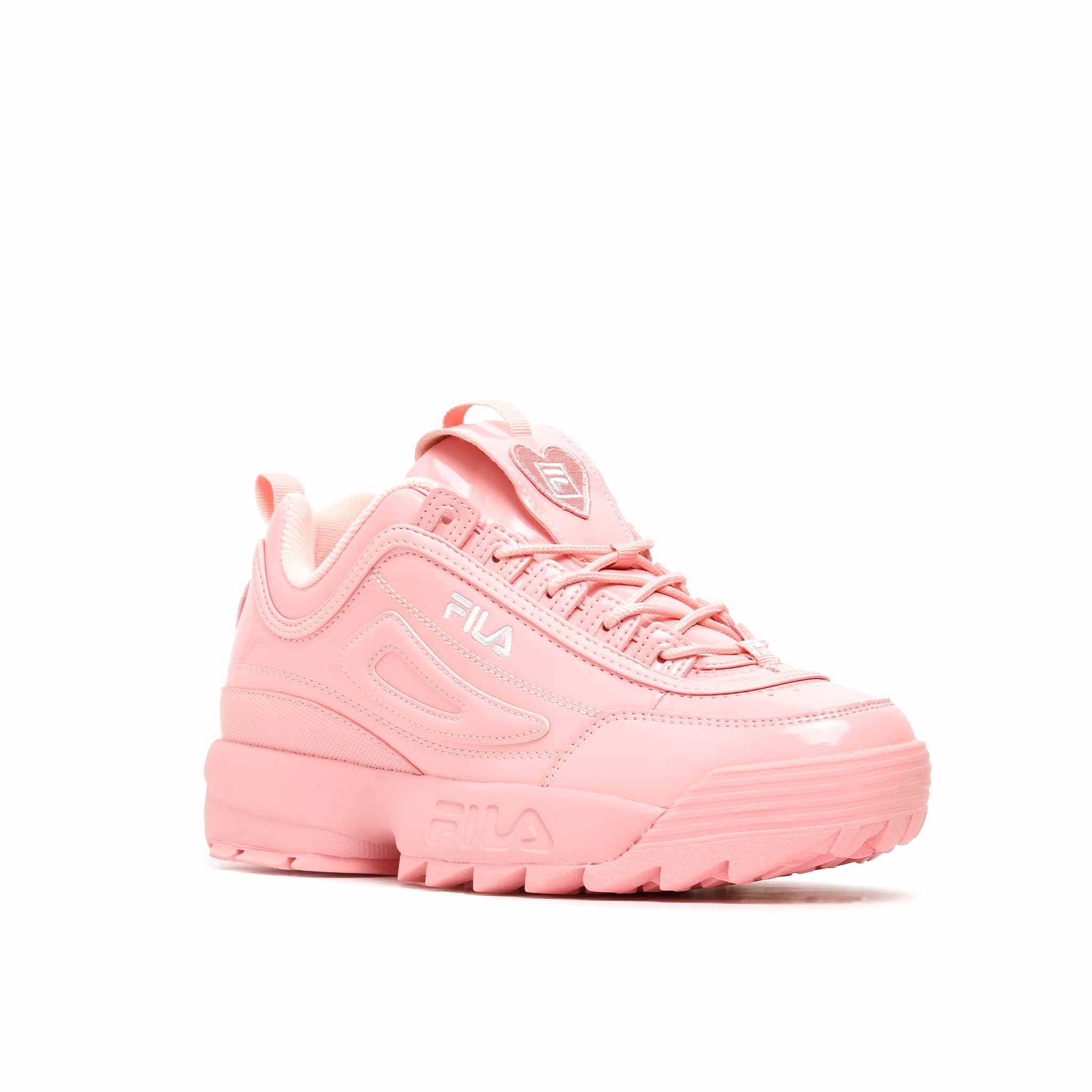 Tenis Fila Disruptor ll Mujer Casual Blanco Unicos Moderna