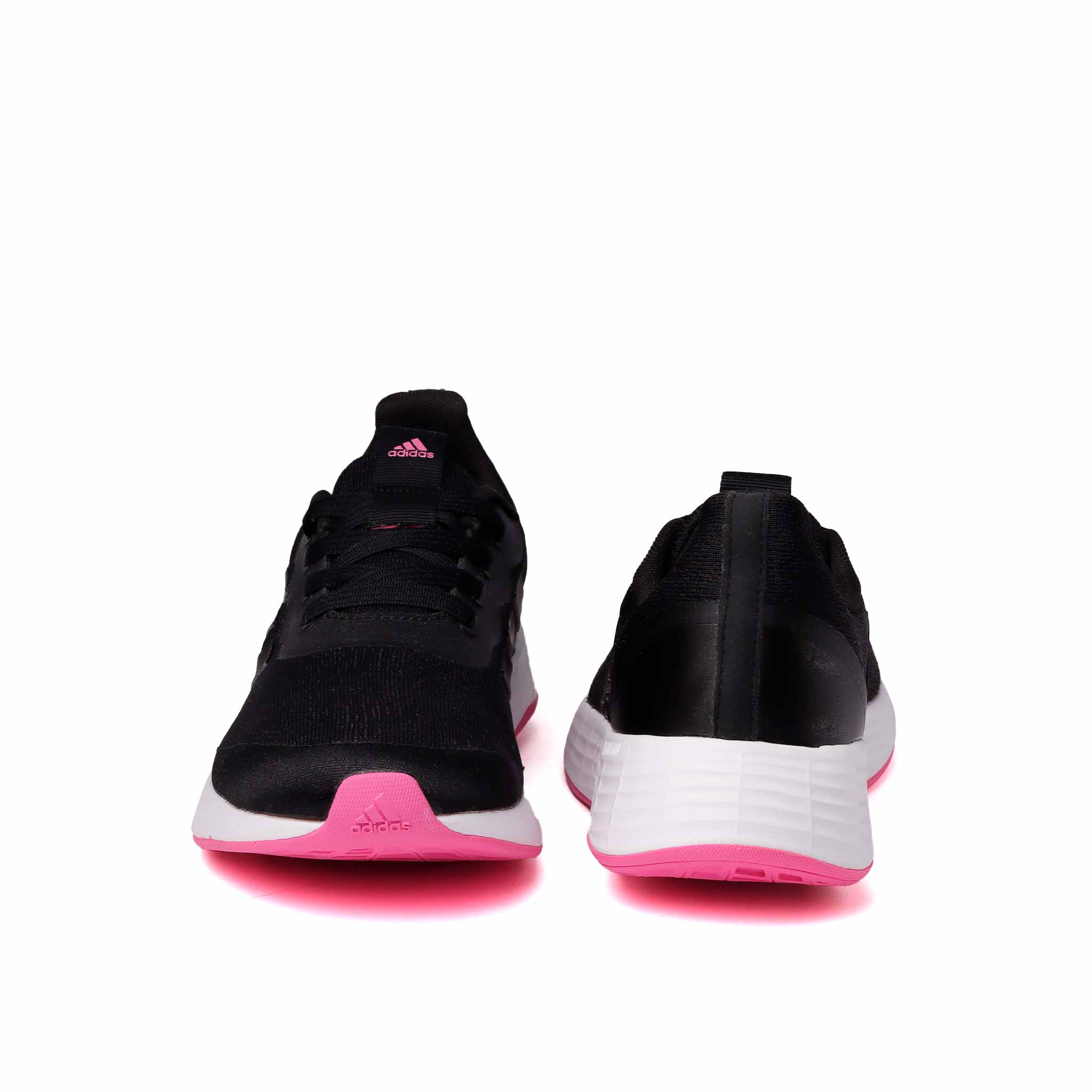 Tenis Adidas QT Racer Negro/Rosa