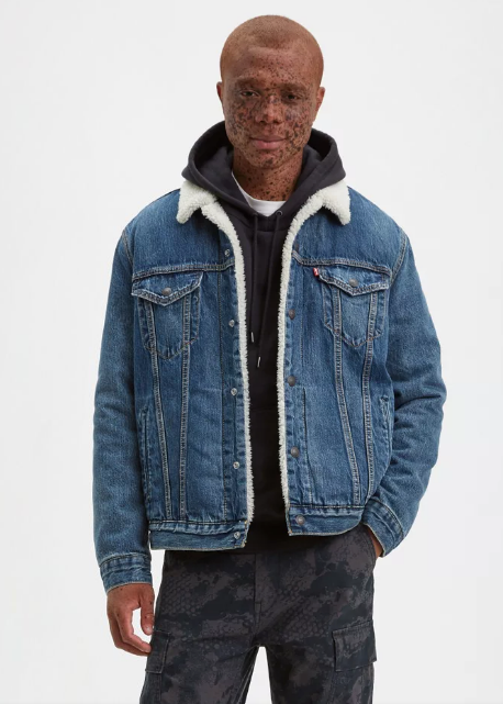 Levi's - Premium Type 3 Denim Sherpa Trucker Jacket – Glam Slam Clothing