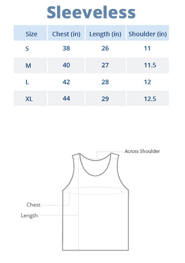 Formal Shirt Size Chart India