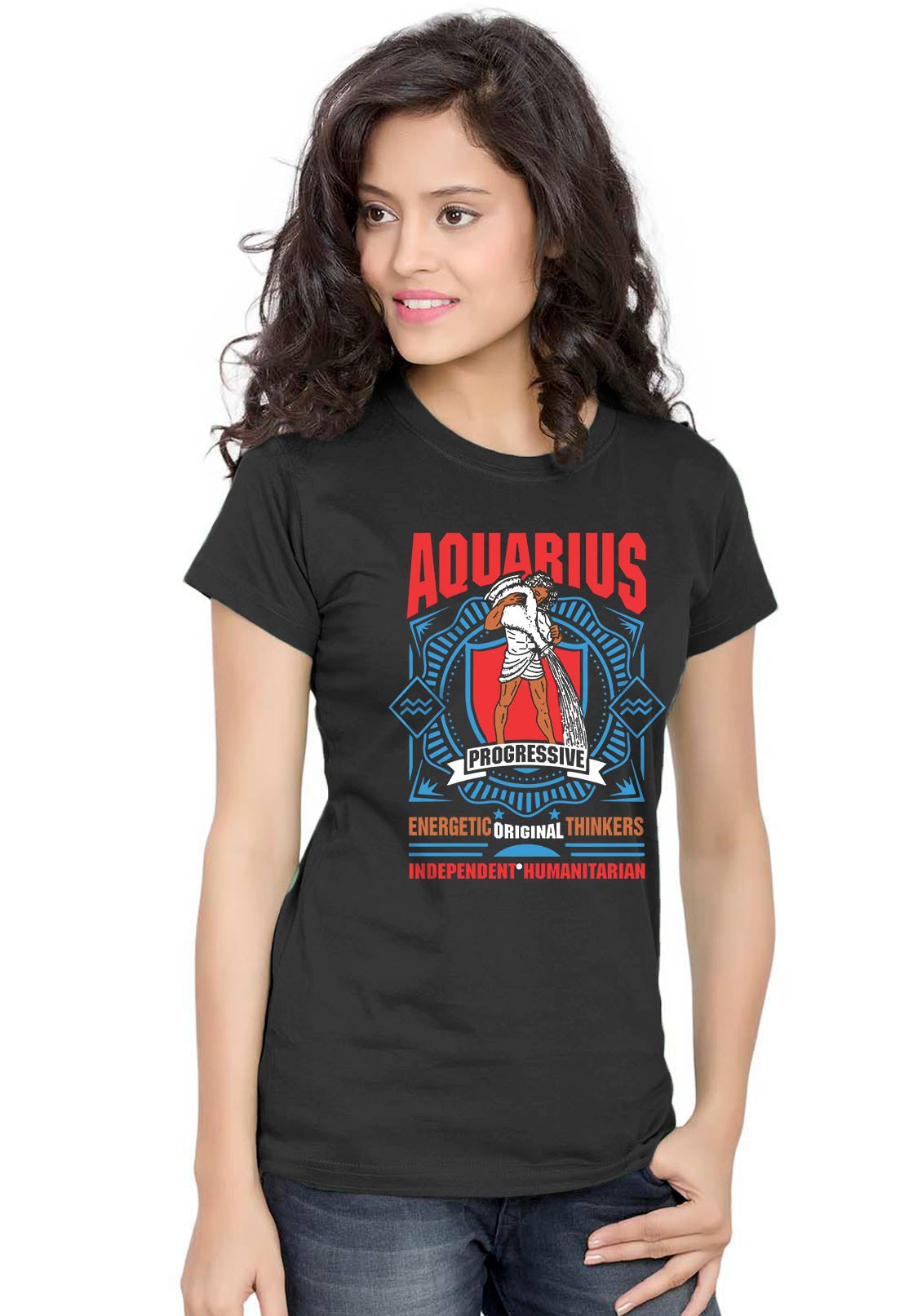 Aquarius Women Tshirt | men tshirt & Tops – Wear Your Opinion | WYO.in ...