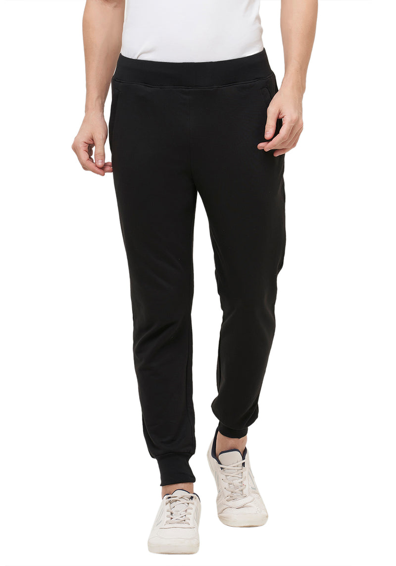 Plain Joggers With Zip - Black – Wear Your Opinion - WYO.in