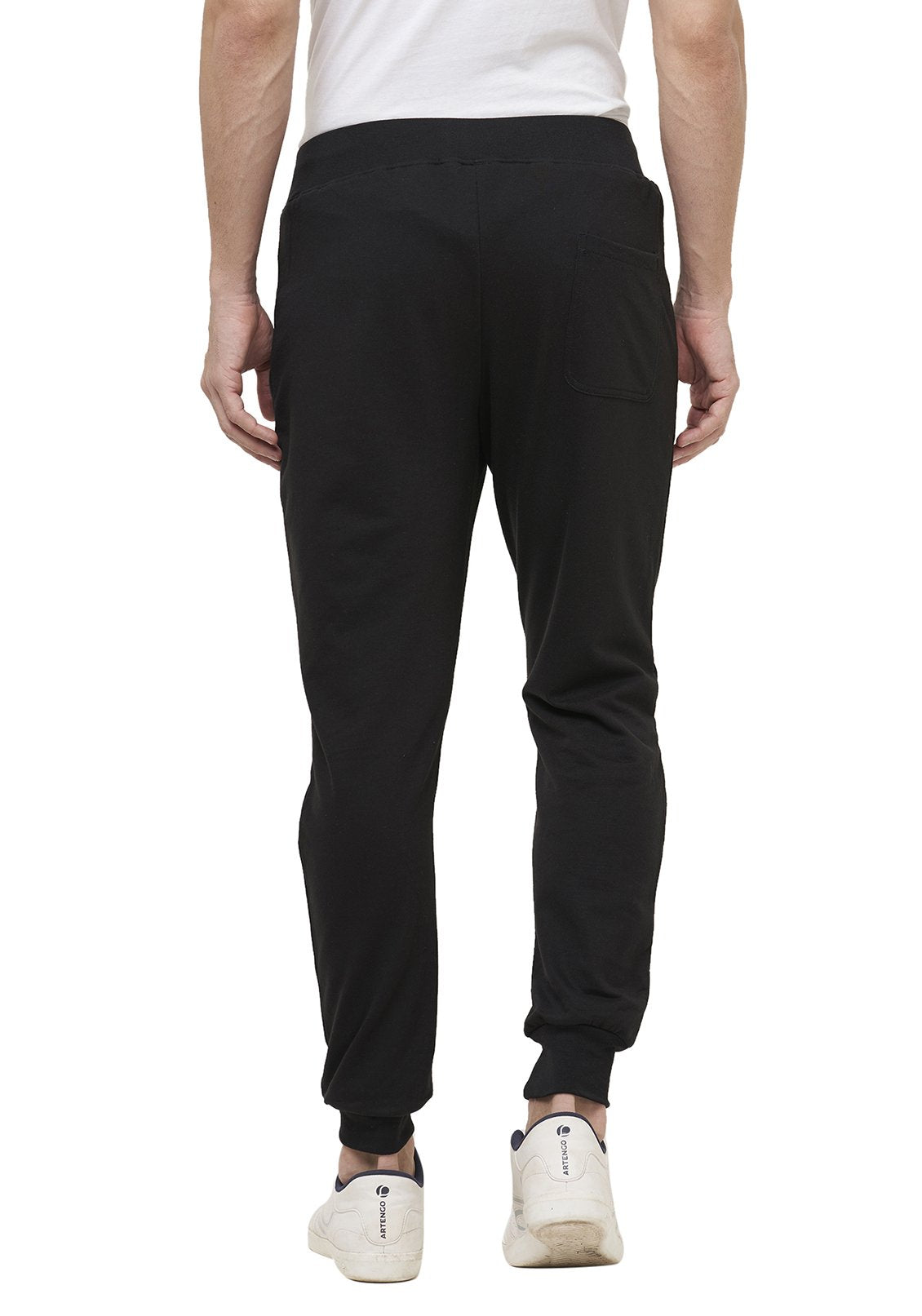 Plain Joggers With Zip - Black – Wear Your Opinion - WYO.in