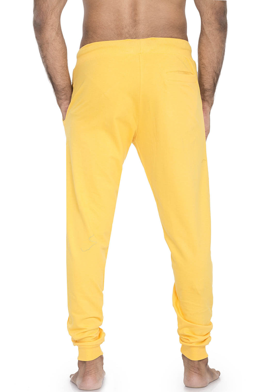 Men's Plain Yellow Joggers | Jogger Trousers | Online India | WYO ...
