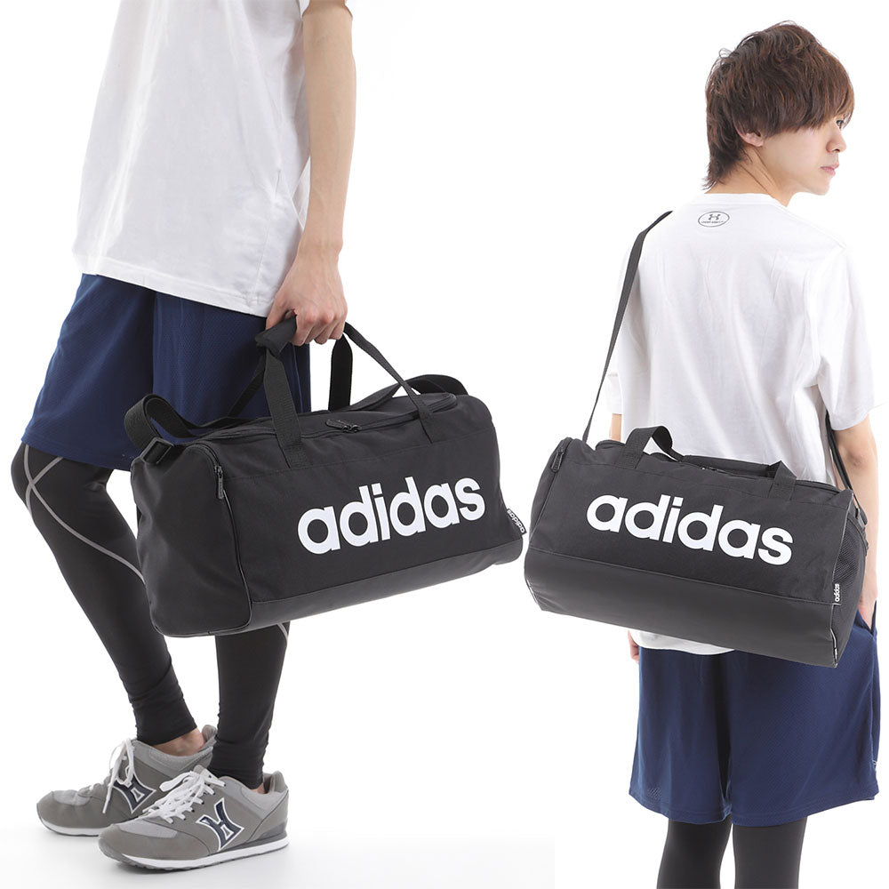 linear logo duffel bag adidas