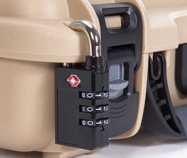 The NANUK 909 Glock® 2 Up Pistol case provides secure storage for many popular handgun models along with space for two (2) single stack magazines or two (2) double stack magazines.