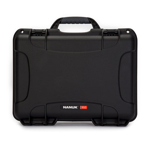 Built to organize, protect, carry and survive tough conditions, the NANUK 910 waterproof hard case is impenetrable and indestructible with a lightweight, tough NK-7 resin shell and its PowerClaw superior latching system.